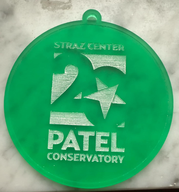 Patel Conservatory 20th Birthday Ornament