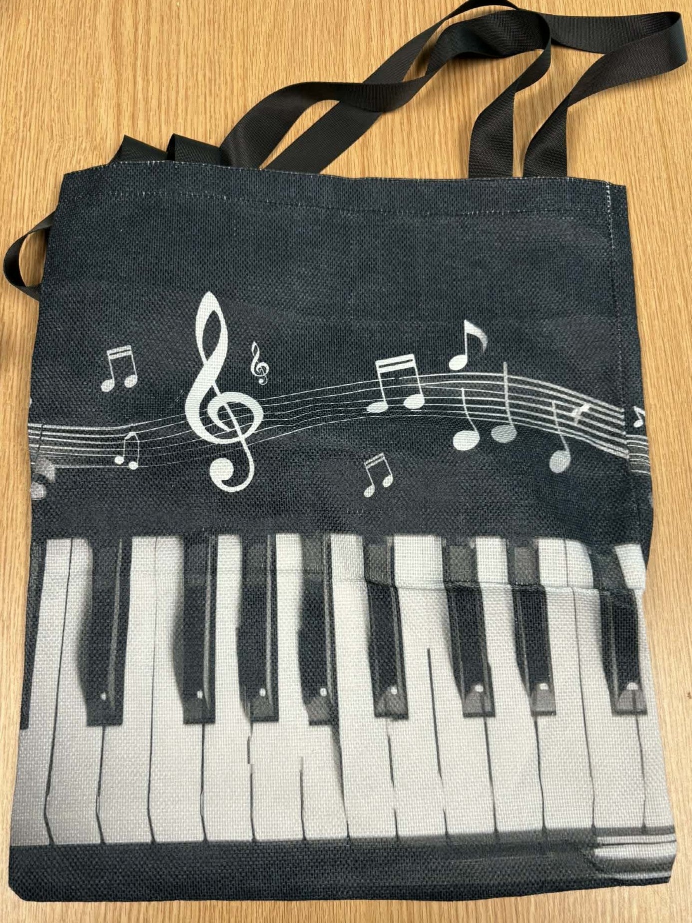 Music-Inspired Tote Bags