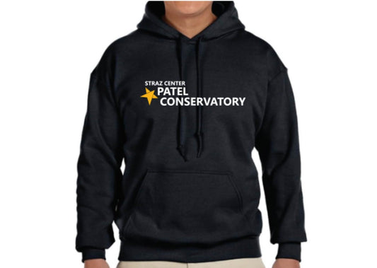 NEW Patel Hoodie in Black - Updated Logo
