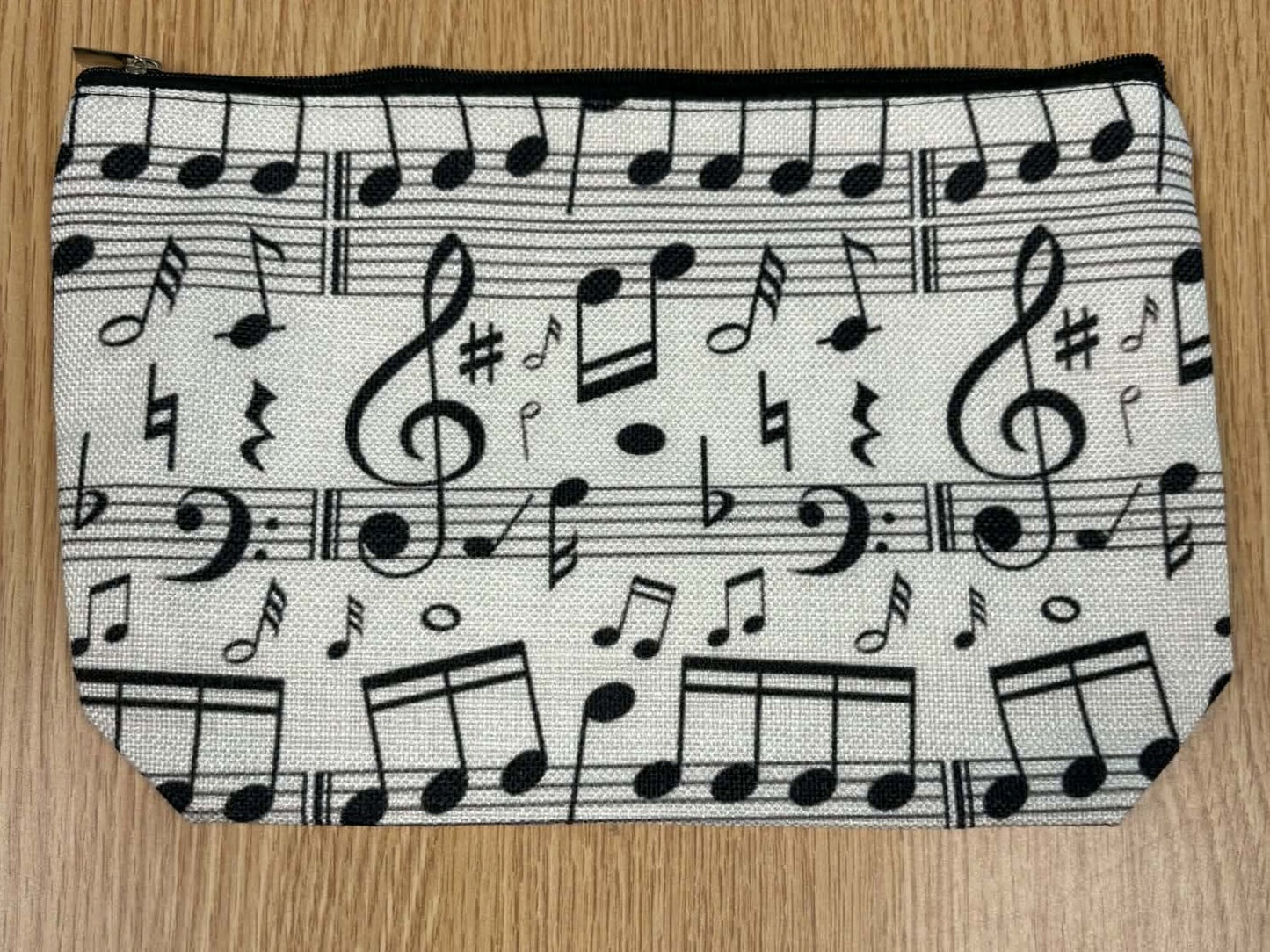 Music-Inspired Zipper Pouches