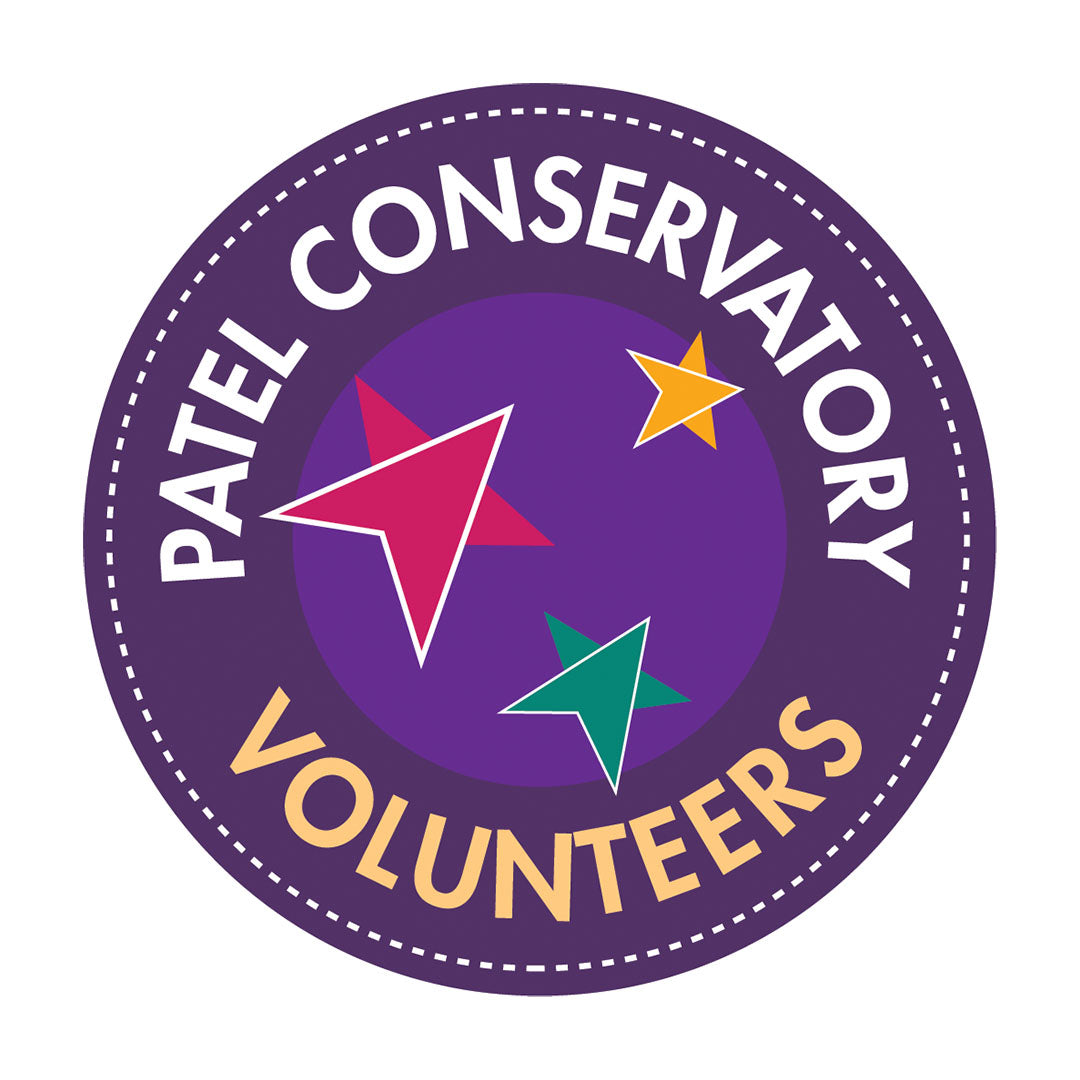 Patel Conservatory Volunteers logo