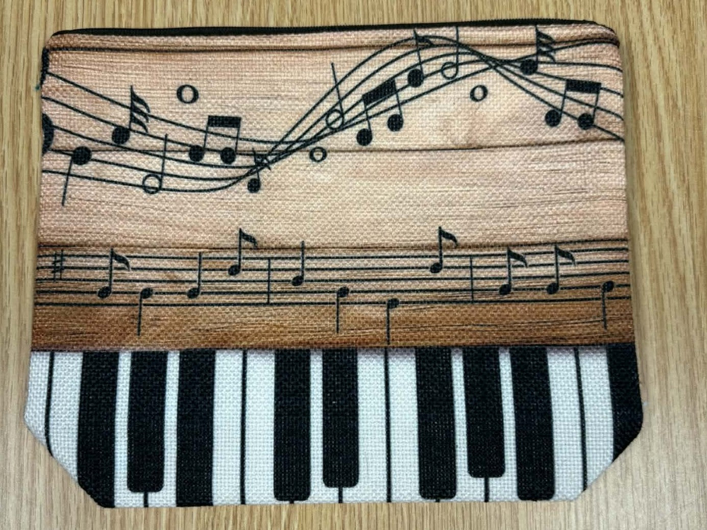 Music-Inspired Zipper Pouches