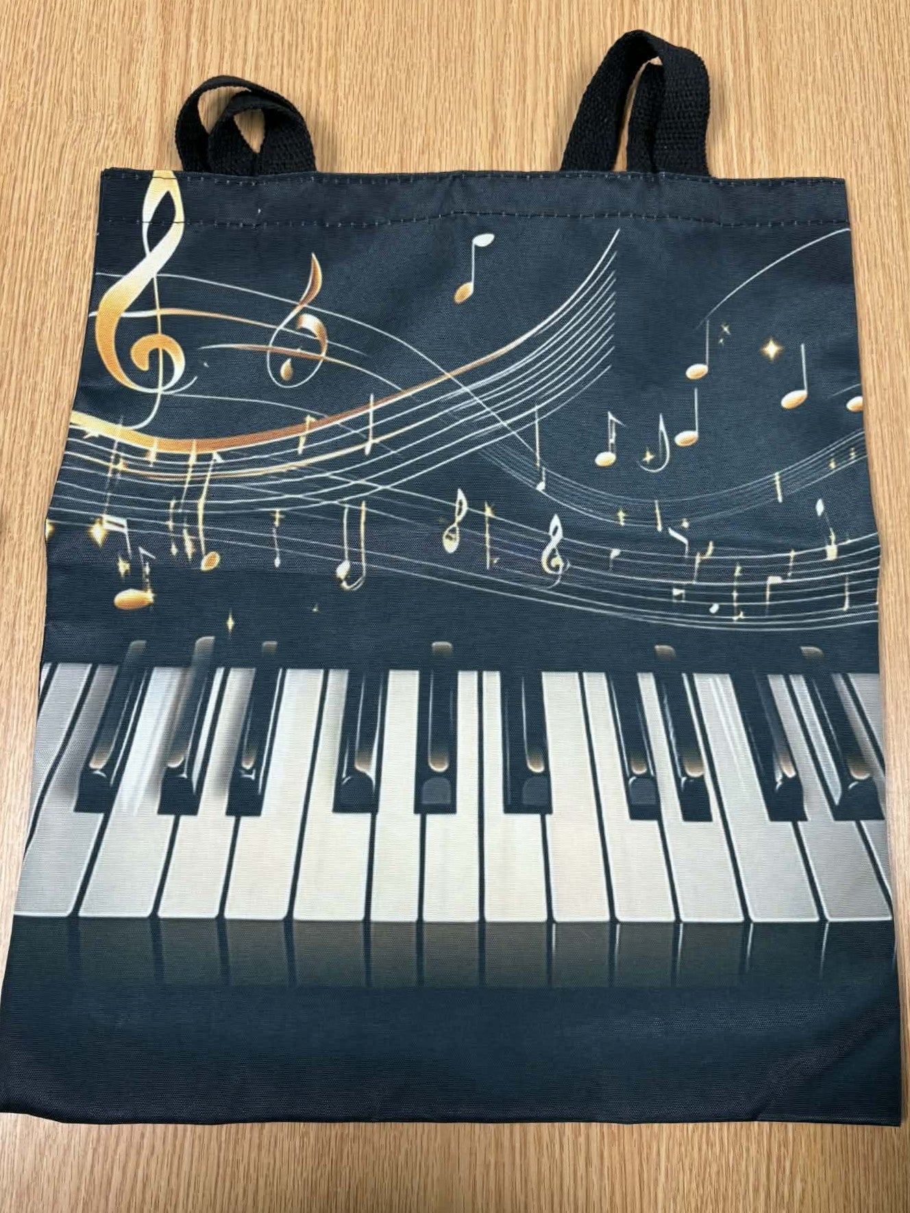 Music-Inspired Tote Bags