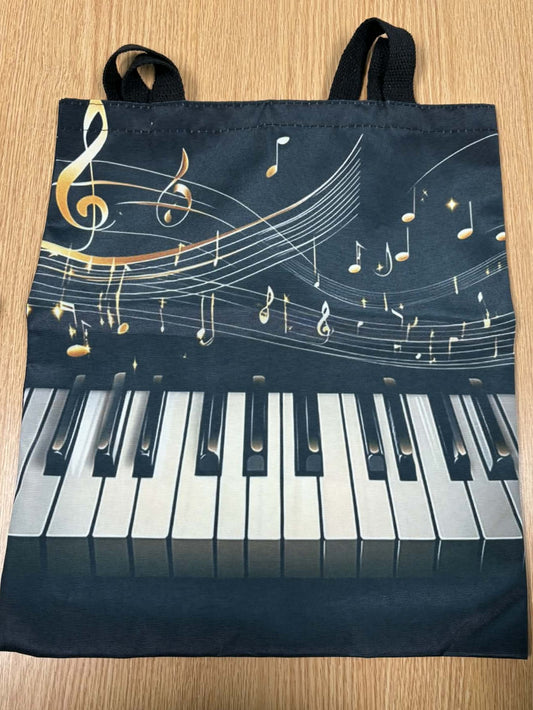 Music-Inspired Tote Bags