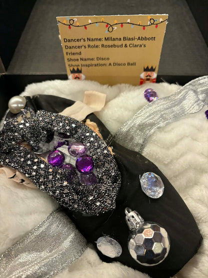 Decorated Pointe Shoe "Buy Now, Take Now"