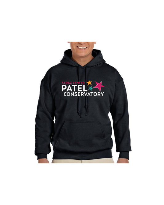 PRE-ORDER - NEW Patel Hoodie in Black - Updated Logo