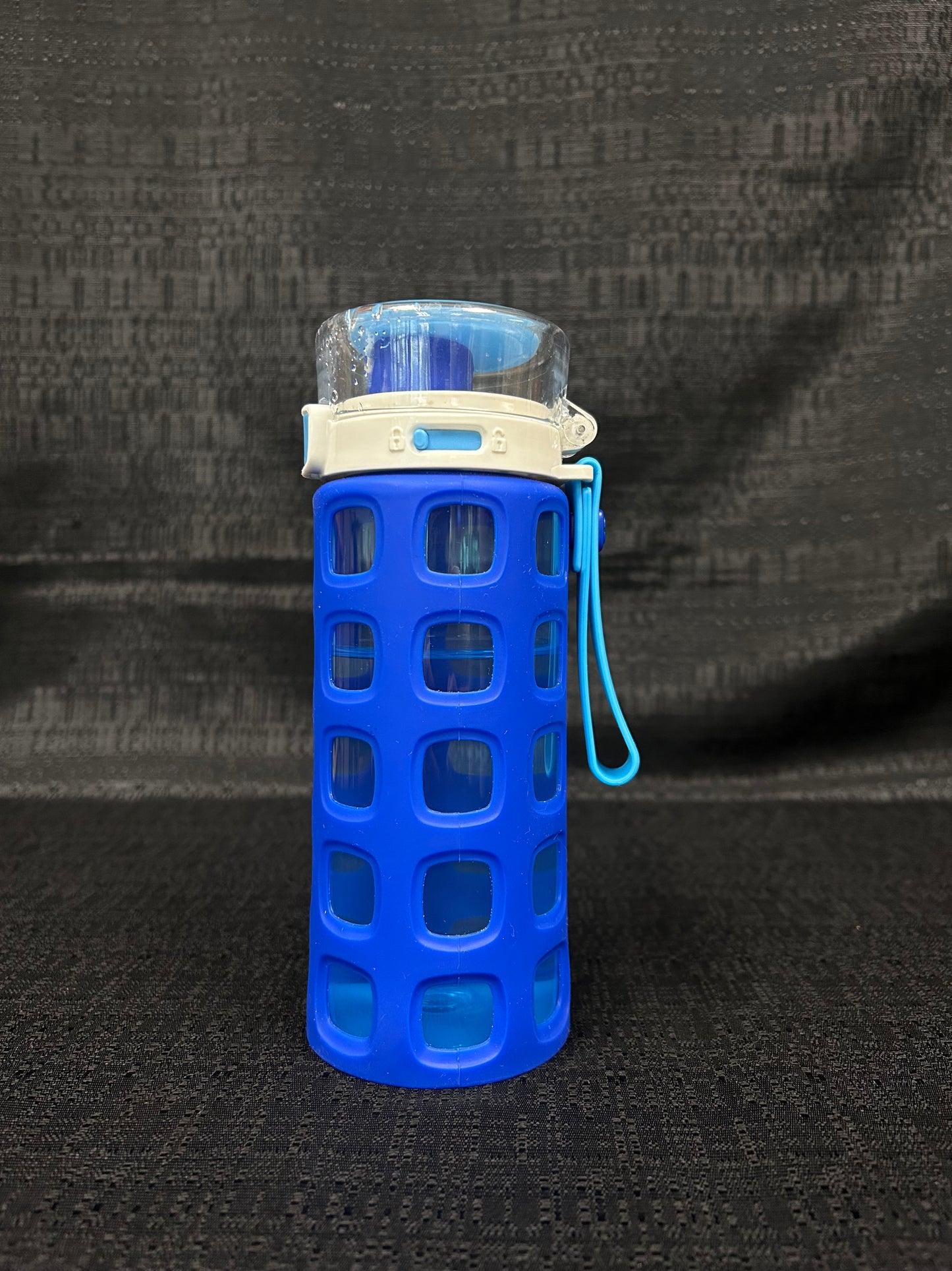 Blue Mesh Water Bottle