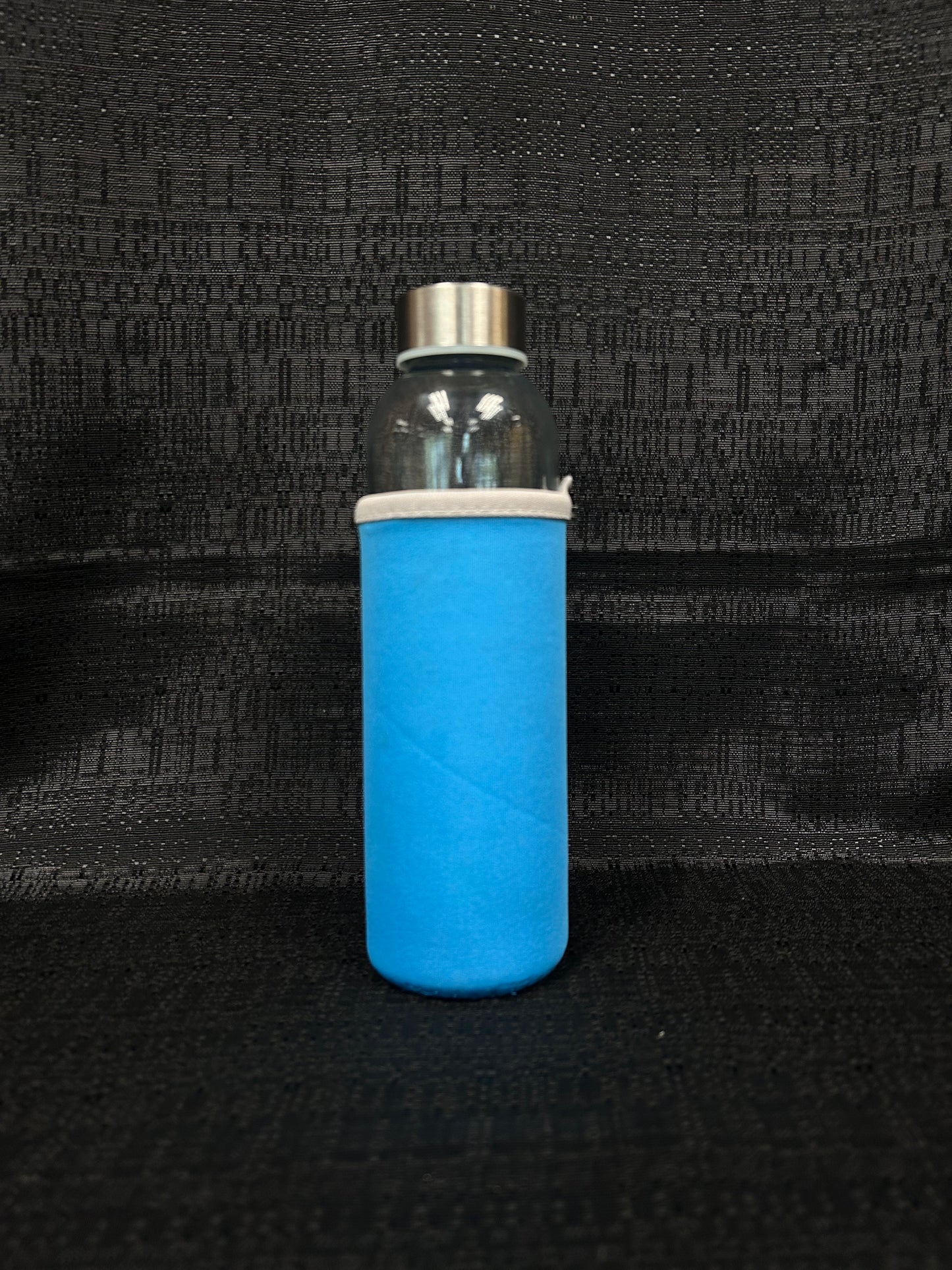 Blue Covered Water Bottle