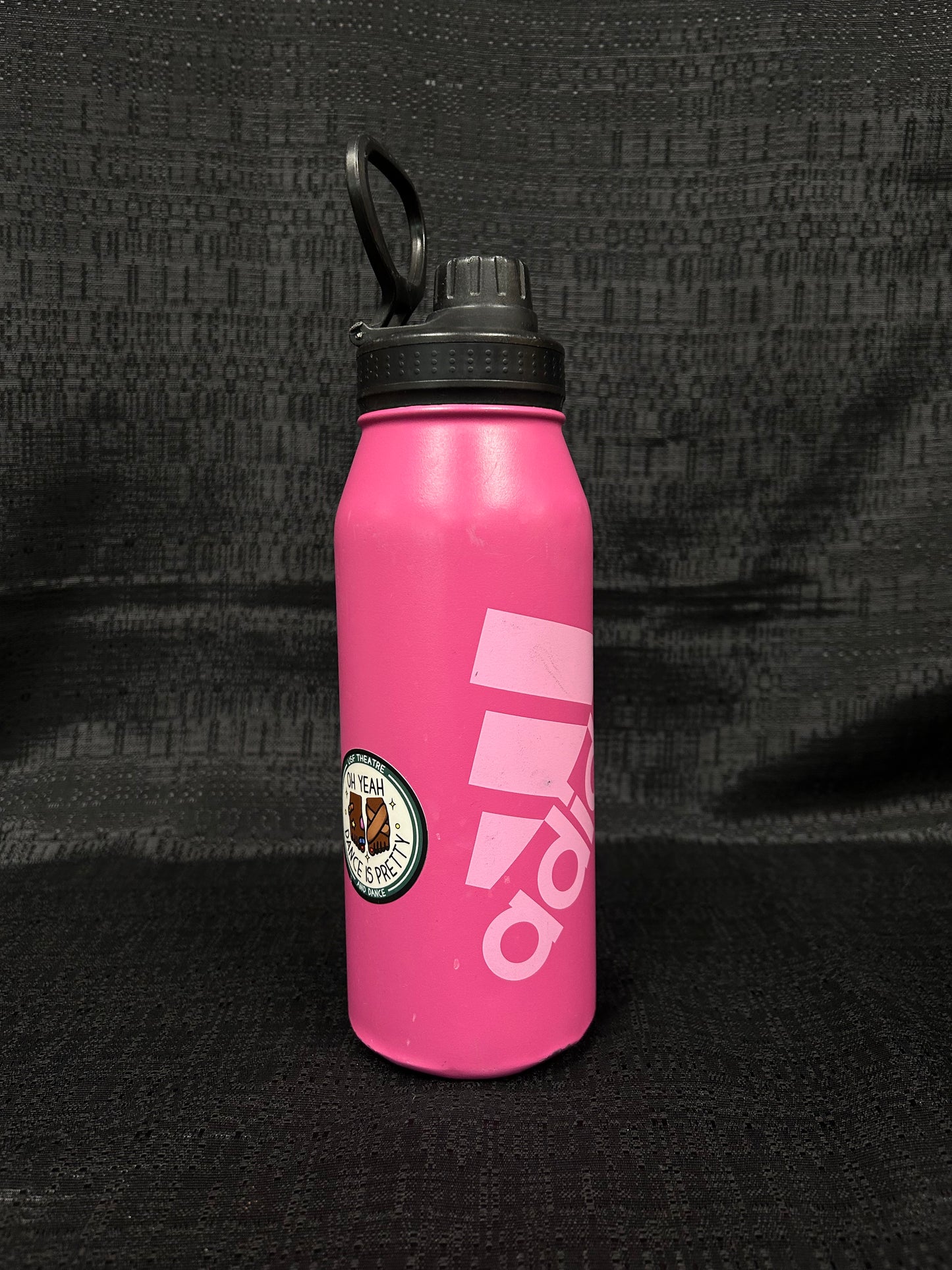 Pink Adidas Water Bottle