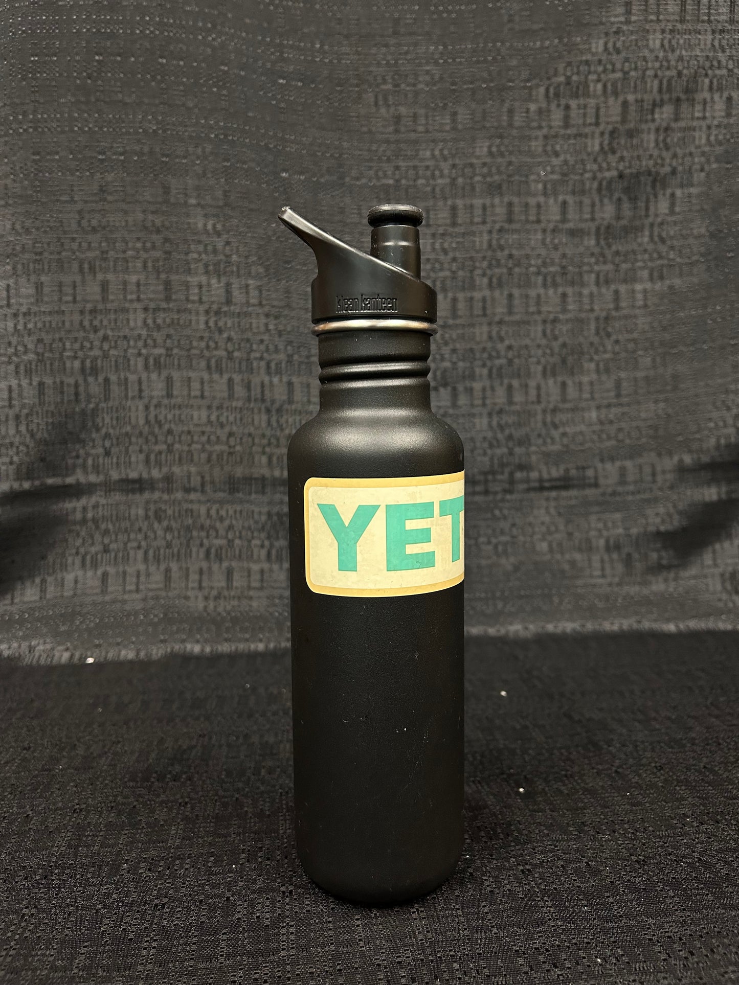 Black Yeti Water Bottle