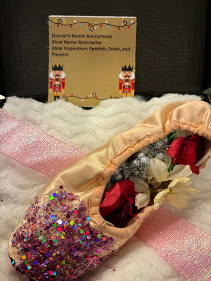 Decorated Pointe Shoe "Buy Now, Take Now"