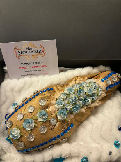 Decorated Pointe Shoe "Buy Now, Take Now"